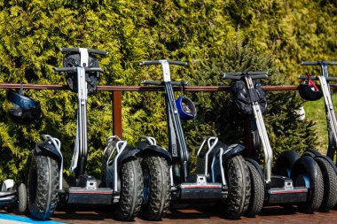 Kiralık Segway Taşıyıcıları, turistleri bekliyor