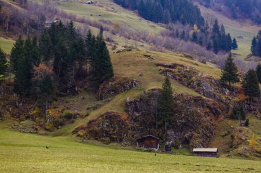 Sonbaharda İsviçre Alpleri