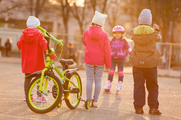 Children Having Fun Park — Stock Photo, Image