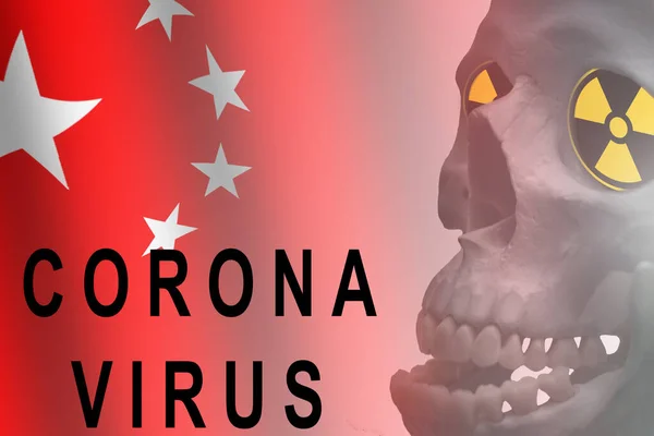 Powieść Epidemii Koronawirusów Koncepcji Usa Pielęgniarka Trzyma Probówkę Zakażoną Krwią — Zdjęcie stockowe