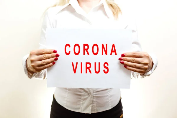 Coronavirus 2019 Ncov Texto Manuscrito Com 2019 Ncov Coronavirus Mers — Fotografia de Stock