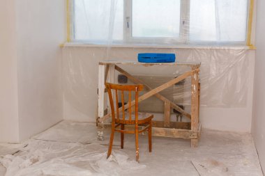 Tüm yüzeylerin işlenmesi ile birlikte yenilemelerin yapıldığı ön izleme dairesi