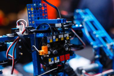 Bir oyuncağın yakın çekimi. Yüksek kalite fotoğraf