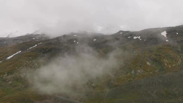 Velmi Krásná Příroda Hory Matterhorn Švýcarsko Alpy Pohled Zermatt Pohybující — Stock video