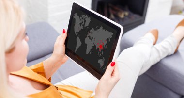 Doktor randevusu ekranda. Tıbbi ve sağlık hizmetleri kavramı.