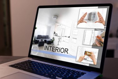 Yaratıcı profesyonel tasarımcının masası yukarıdan