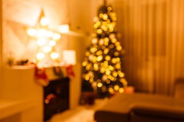 Metnin için fotokopi alanı olan Noel tatili arkaplanı