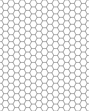 Dikişsiz desen, vektör çizim petek