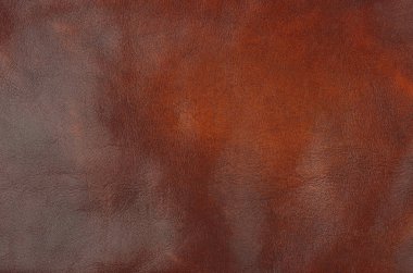 Doğal kahverengi deri arkaplanı kapat