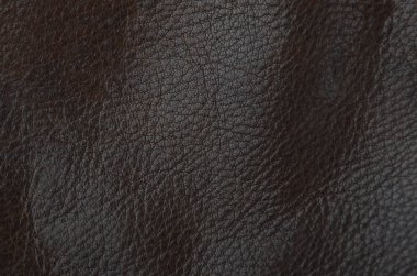 Doğal kahverengi deri arkaplanı kapat