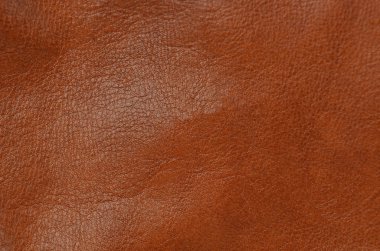 Doğal kahverengi deri arkaplanı kapat