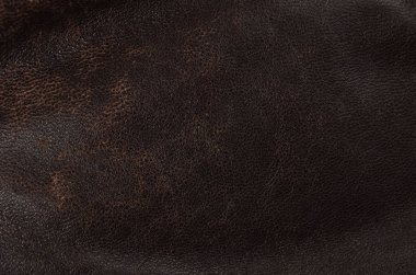 Doğal kahverengi deri arkaplanı kapat