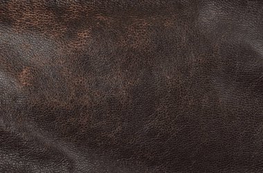 Doğal kahverengi deri arkaplanı kapat