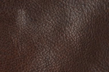 Doğal kahverengi deri arkaplanı kapat