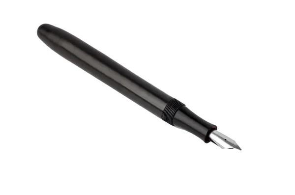 Antyczny Atrament Długopis Izolowana Białym Tle — Zdjęcie stockowe