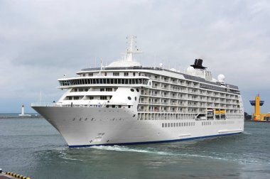 Bağlantı noktası, Odessa-Ukrayna demirleme turistik gemi cruise