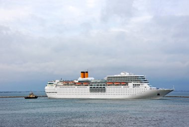 Bağlantı noktası, Odessa-Ukrayna demirleme turistik gemi cruise