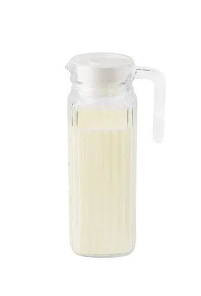 Jug Milk Isolated White Background — Stock Photo, Image