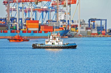 Quayside liman için toplu yük gemisi yardımcı römorkör