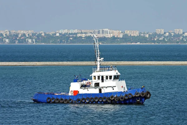 Remolcador Muelle Del Puerto Odessa Ucrania — Foto de Stock