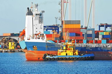 Quayside liman için toplu yük gemisi yardımcı römorkör