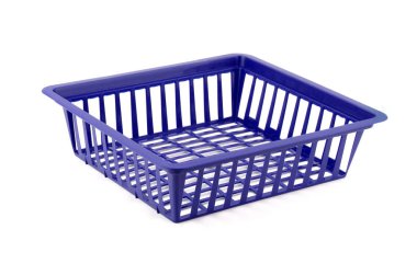 Beyaz arka plan üzerinde izole sepeti (tepsi), dikim ampul