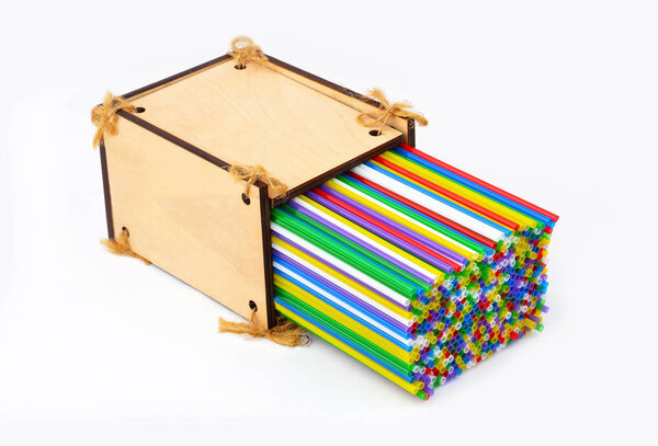 Красочные соломинки
