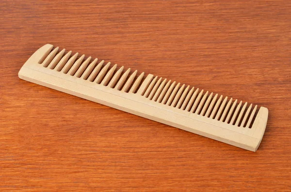 Wooden rake-comb — Stock Photo, Image