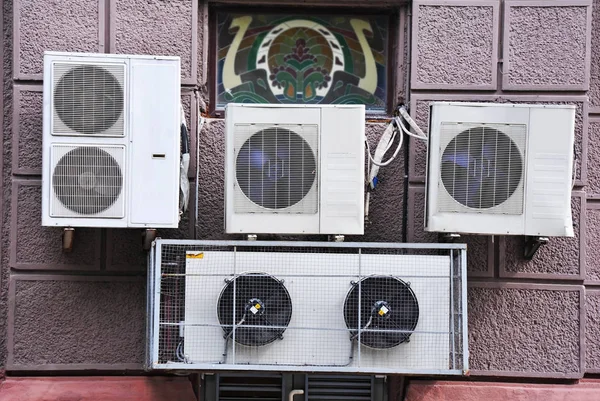 Sistema de ventilação industrial — Fotografia de Stock