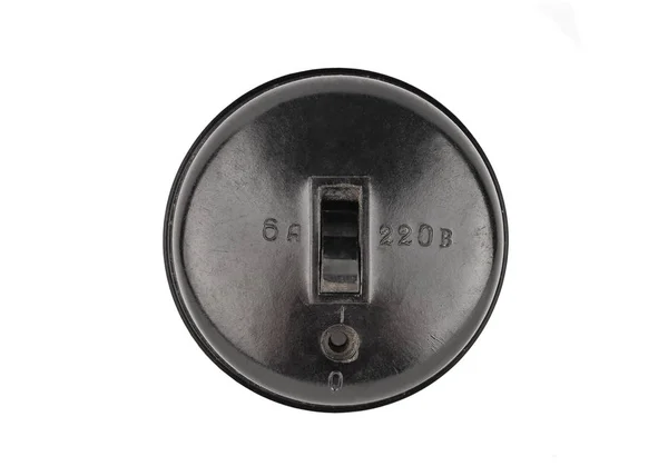 Przełącznik zasilania elektrycznego — Zdjęcie stockowe