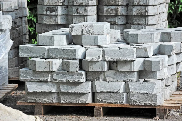 Stack of paving stone — Stock Photo, Image