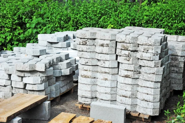 Stack of paving stone — Stock Photo, Image