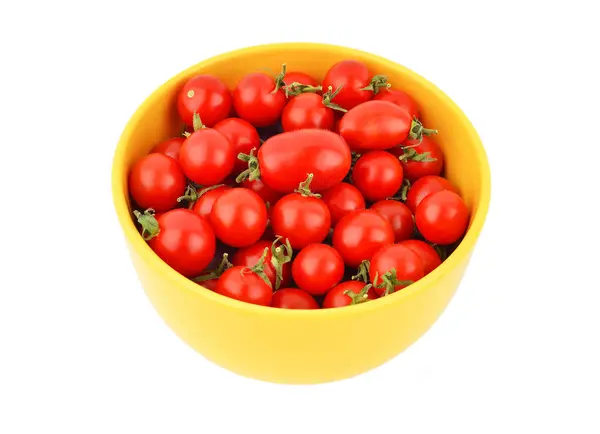 Tomat (Solanum lycopersicum var. cerasiat för mig) — Stockfoto