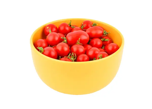 Tomate (Solanum lycopersicum var. cerasiforme ) — Foto de Stock