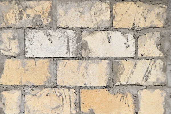 ヴィンテージレンガの壁からの背景 クローズアップ — ストック写真