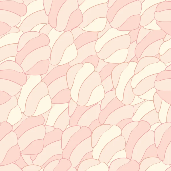 Cute Decoration Marshmallow Candy Repeating Pattern Use Textile Print Party — Stock Photo, Image