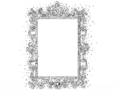 antika tabanı ile Barok bir çerçeve