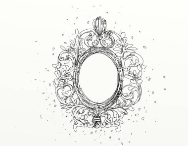 antika tabanı ile Barok bir çerçeve