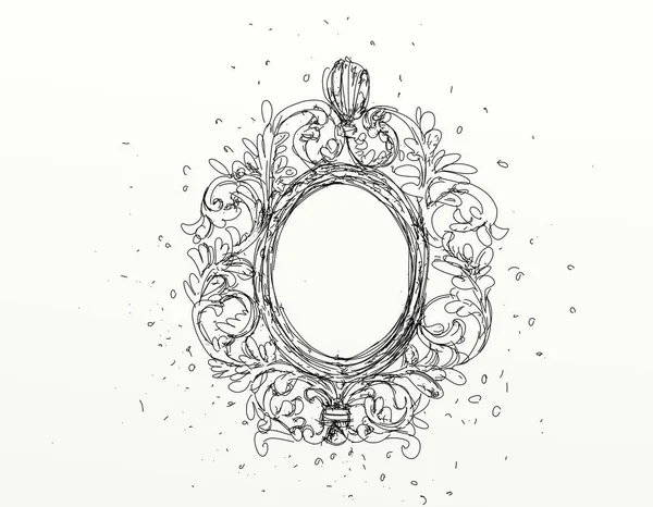 antika tabanı ile Barok bir çerçeve