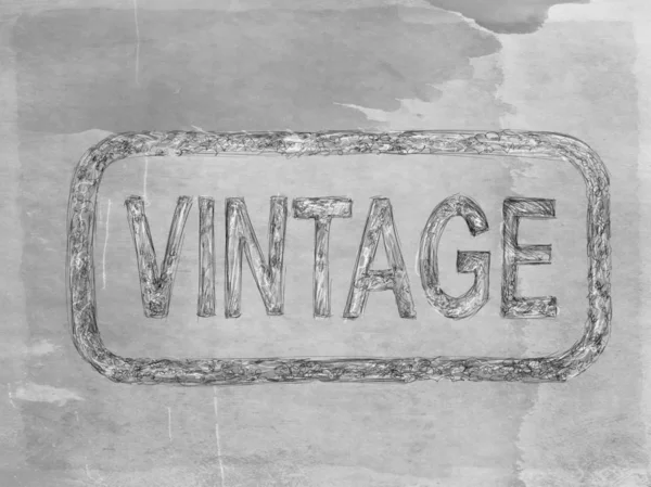 50S Sports Van Vintage Series Antique Base — Stock Photo, Image