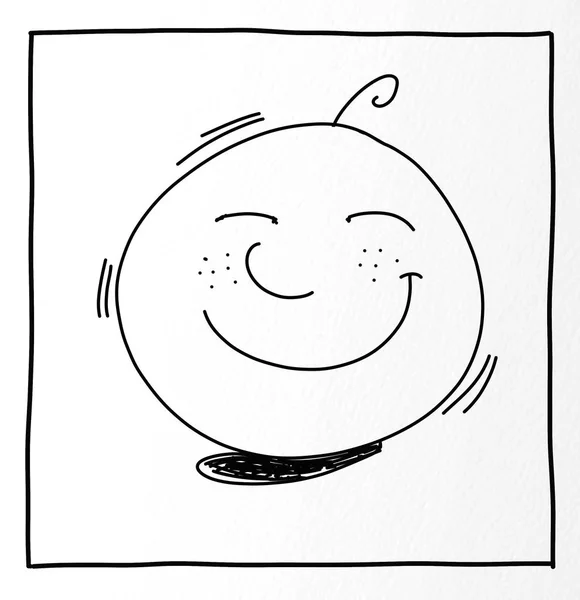 Icon Tender Smile Humorist Mascots All Boys Adults Children — Stock Photo, Image