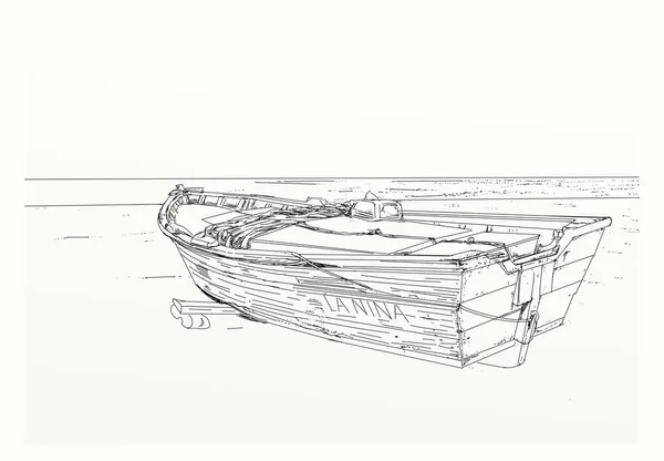 boat sketch designs with perspectives and landscapes