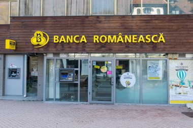 Sinaia, Romanya - 09 Mart 2019: 