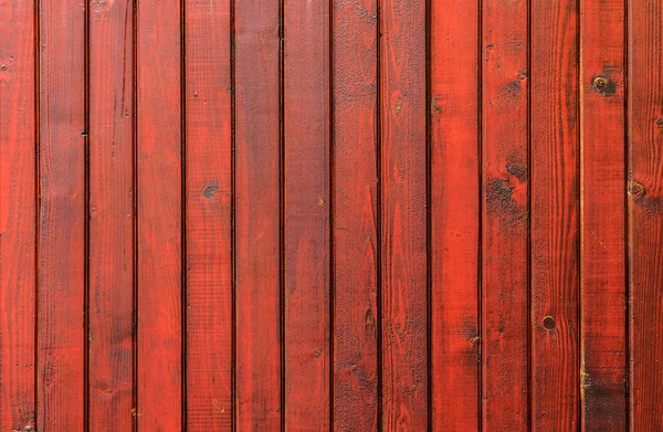 Tablones de madera manchada valla fondo - líneas verticales —  Fotos de Stock