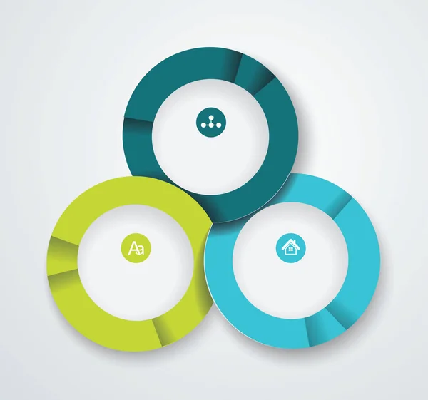 Business Pie Chart Voor Documenten Rapporten Voor Documenten Rapporten Grafiek — Stockvector