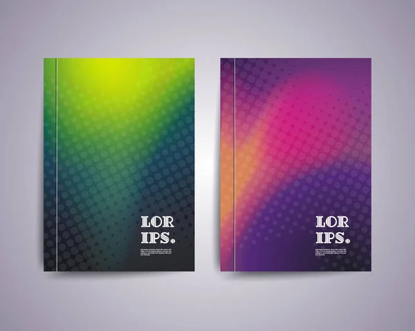 Abstrakte Designvorlagen Für Cover Banner Flyer Und Poster Mit Geometrischen — Stockvektor