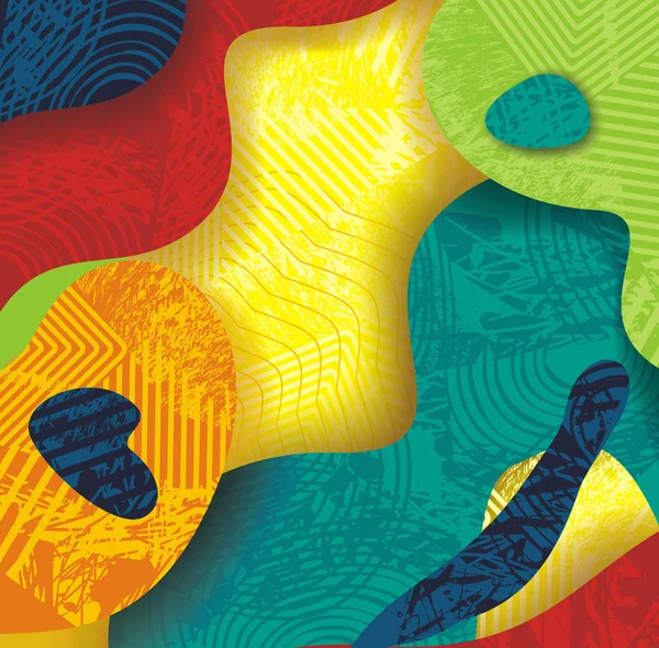 Шаблони Ретро Дизайну Обкладинок Брошур Банерів Листівок Плакатів Абстрактними Формами — стоковий вектор