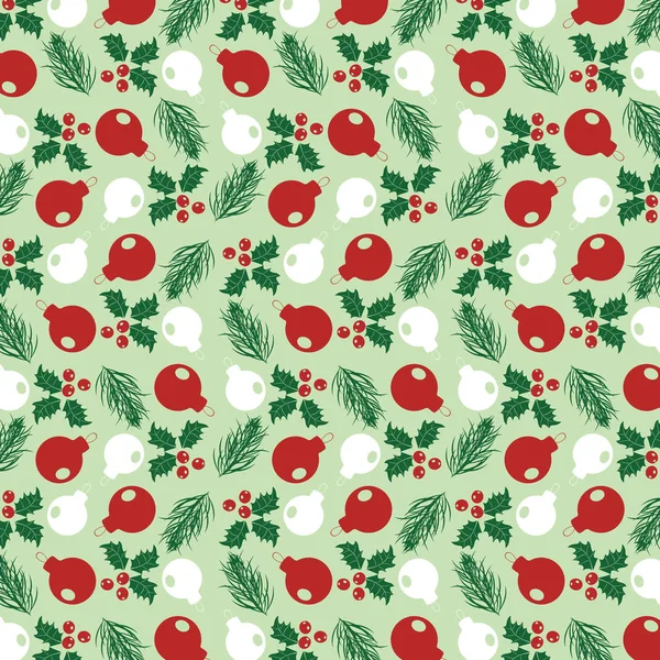 Weihnachten Hintergrund Neujahr Karte Design — Stockvektor