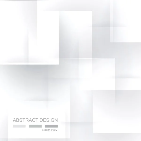 Forme Géométrique Abstraite Partir Éléments Gris Fond Vectoriel — Image vectorielle