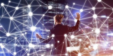 Etkili iş için modern kablosuz teknolojiler ve ağ oluşturma aracı